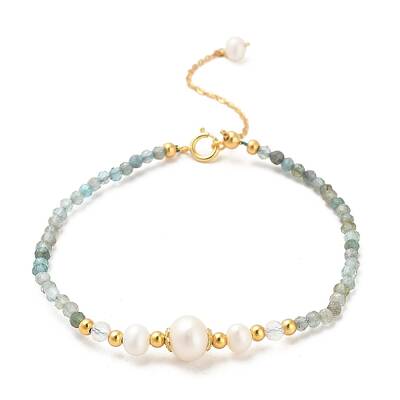 Natural Moonstone Bead Bracelets