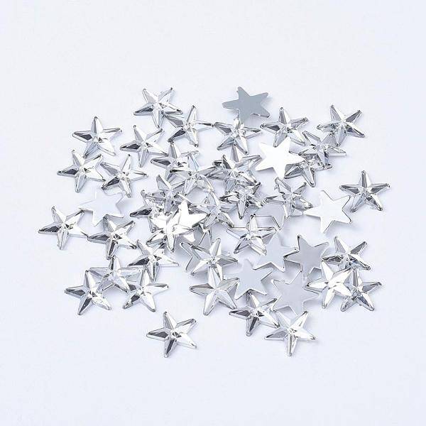 Acrylic Rhinestone Flat Back Cabochons