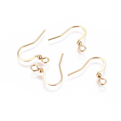 304 Stainless Steel French Earring Hooks