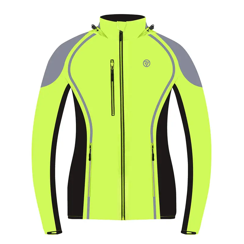 Women's Waterproof Windproof Hooded Cycling Jacket