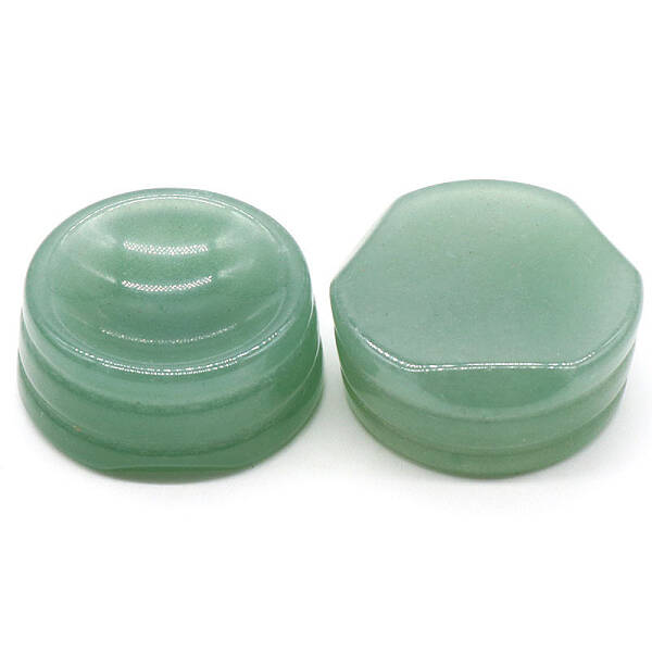 Natural Green Aventurine Display Base Stand Holder for Crystal