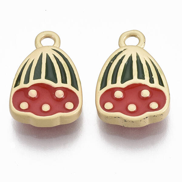 Brass Enamel Charms