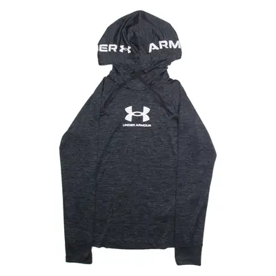 UNDER ARMOUR Womens Grey Hoodie S