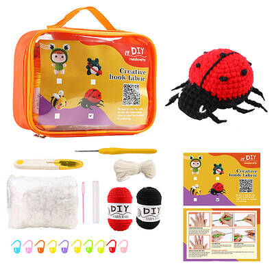 DIY  Ladybird Knitting Kits