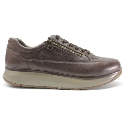 Joya Bruno Leather Men's Lace Up Shoes - Dark Brown - Size:US 9.5 Men