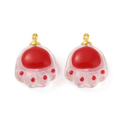 Transparent Resin Pendants