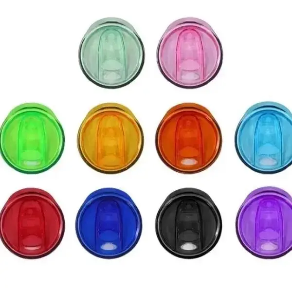 Colorful lid- Perfect for Your 20oz  tumbler top Drinkware Stylish