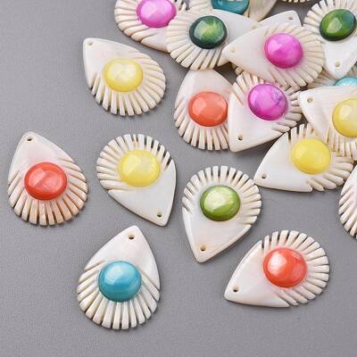 Natural Freshwater Shell Pendants