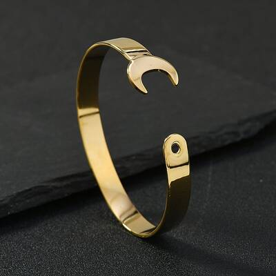 201 Stainless Steel Cuff Bangles for Women