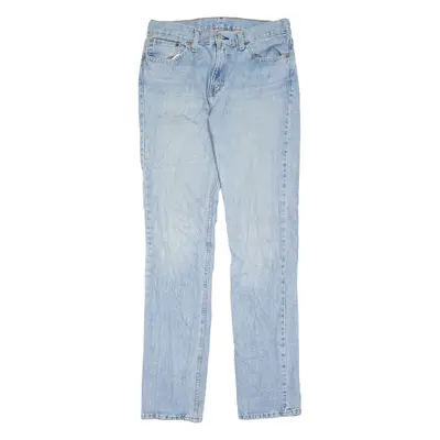 LEVI'S 511 Jeans Mens Blue Slim Straight Stone Wash W31 L34