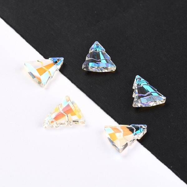 Glass Rhinestone Pendants