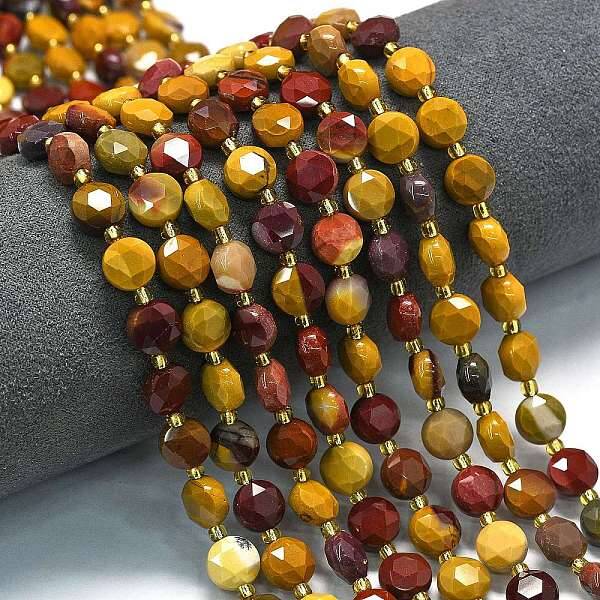 Natural Mookaite Beads Strands