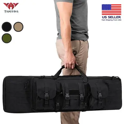 YAKEDA GN-9013 Tactics Rifle Case 36/42 900D Nylon Fishing Tool Kit with Spacious Padded Interior & Ergonomic Design for ...