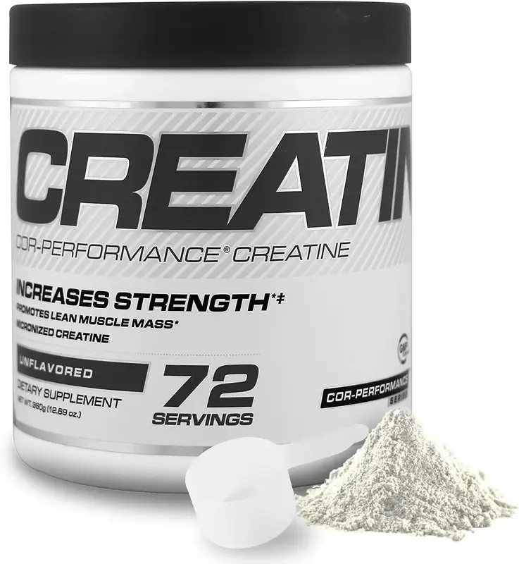 Cellucor Cor-Performance Creatine Monohydrate for Strength and Muscle Growth, 72 Servings