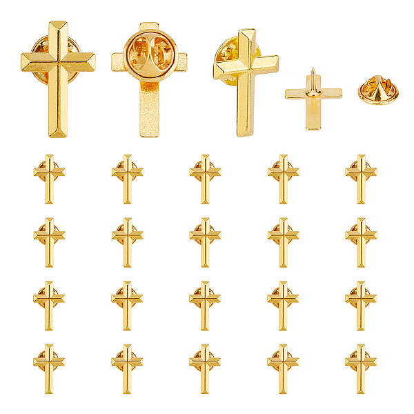 24Pcs Alloy Badge for Backpack Clothes