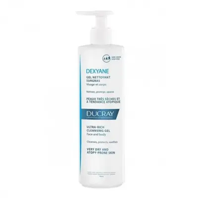 Ducray Dexyane Ultra-rich cleansing gel - Volume: 400 ml