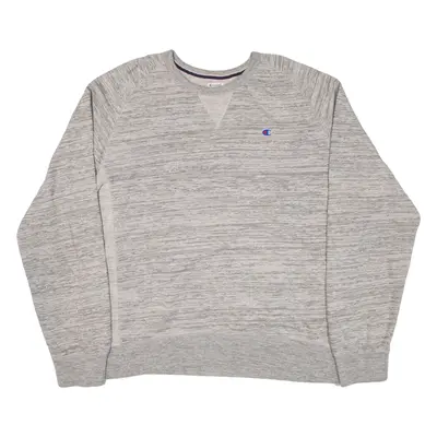 CHAMPION Mens Sweatshirt Grey 2XL
