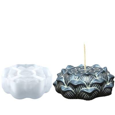 DIY Silicone Lotus Display Decoration Molds
