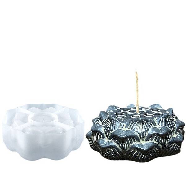 DIY Silicone Lotus Display Decoration Molds