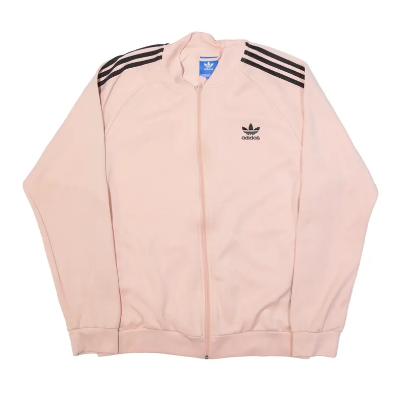 ADIDAS Track Jacket Pink Womens XL