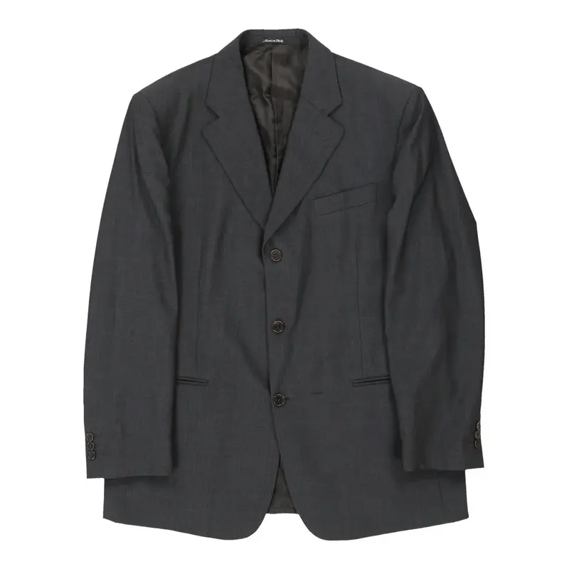 Gianfranco Ferre Blazer - 2XL Grey Cotton Blend