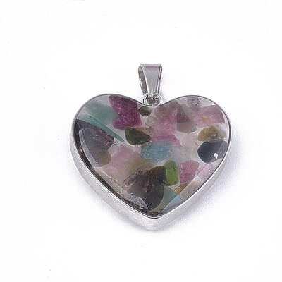 Natural Tourmaline Pendants