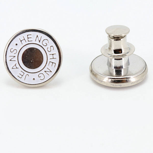 Alloy Button Pins for Jeans