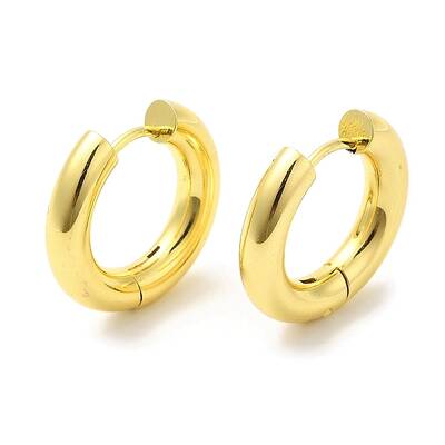 Rack Plating Brass Huggie Hoop Earrings for Women
