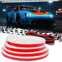 DIBMS 71” High Brightness Automotive Hood Gap LED Strip - Ambient Lighting Package with Unique Daytime Running Light Design...