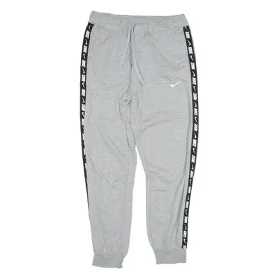 NIKE Mens Joggers Grey Tapered M W16 L29