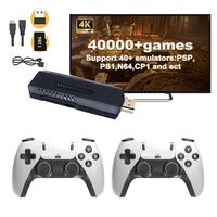 【New Upgrade】 2025 New Gaming Console with multisystem Retro 90s Classics & Popular 3D Games in 4K resolution ,wireless C...