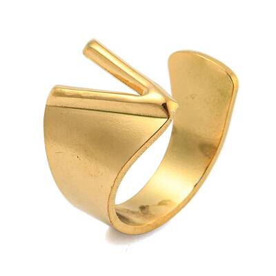 PVD Vacuum Plating 201 Stainless Steel Cuff Rings