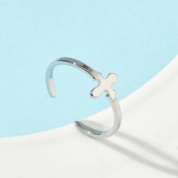 304 Stainless Steel Adjustable Cuff Rings