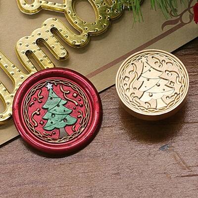 Christmas Series Wax Seal Brass Stamp Head