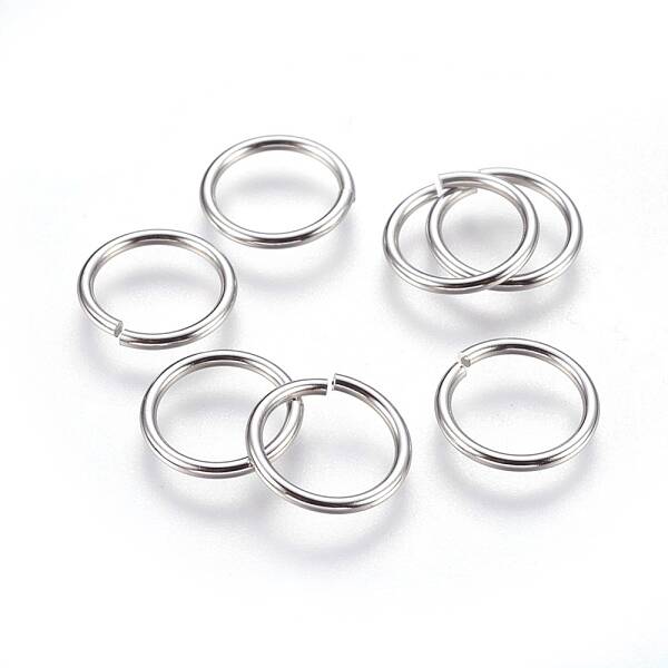 Tarnish Resistant 304 Stainless Steel Open Jump Rings