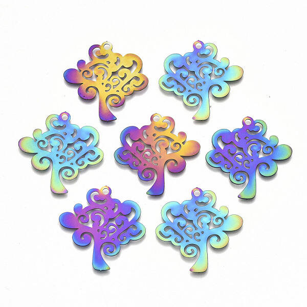 Ion Plating(IP) 201 Stainless Steel Pendants