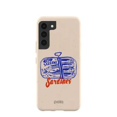 Seashell Sardines Samsung Galaxy S22 Case