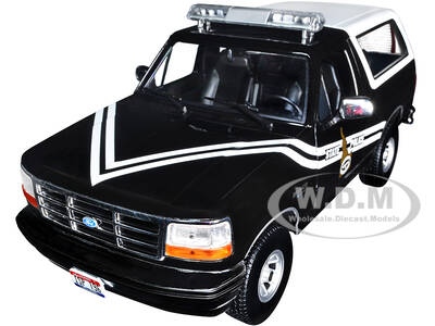 1996 Ford Bronco Black and White \