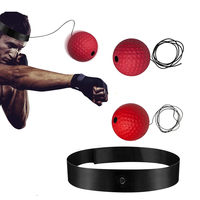 Boxing Reflex Ball Set With Adjustable Headband for Punching Practice, Interactive Boxing Ball, Improve Reaction Response ,Me...