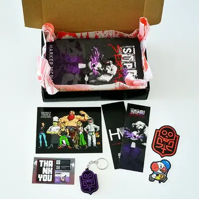 Super Duper Serial Book 2 Box Harker McNair Dark Comedy Signed Paperback Horror Satire Crime Mystery Thriller