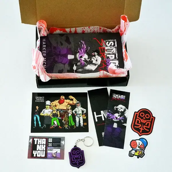 Super Duper Serial Book 2 Box Harker McNair Dark Comedy Signed Paperback Horror Satire Crime Mystery Thriller