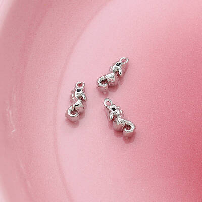 Brass Crystal Rhinestone Pendants