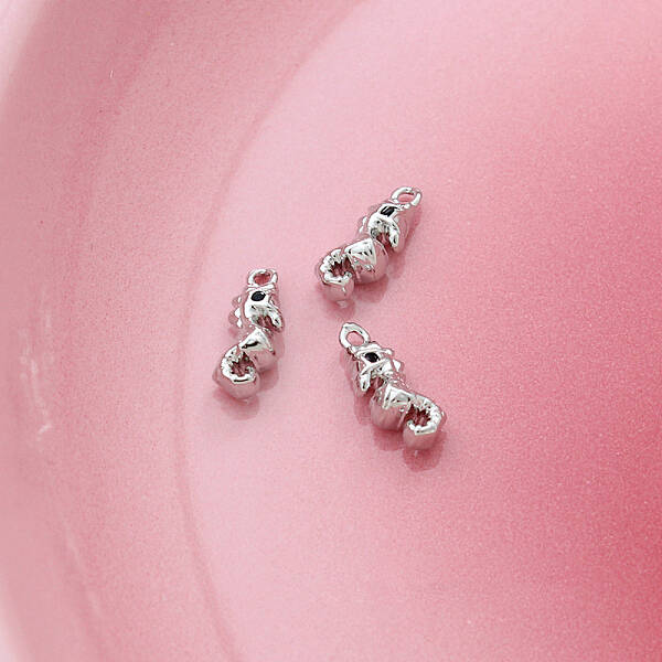 Brass Crystal Rhinestone Pendants
