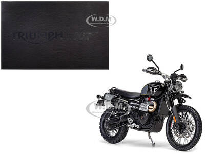 Triumph Scrambler 1200 Bond Edition Motorcycle Black 007 James Bond No Time to Die (2021) Movie 1/12 Diecast Model by Cor...