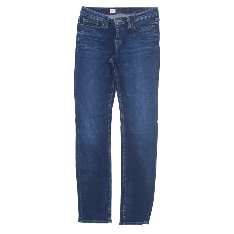TOMMY HILFIGER Rome Jeans Blue Denim Slim Skinny Stone Wash Mens W27 L32