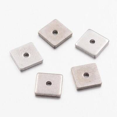 Tarnish Resistant 304 Stainless Steel Spacer Beads