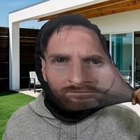 3D Realistic Full Face Mask, 1 Count Breathable Mask with Unique Funny Design, Party Mask for Sports, Role Playing and Variou...