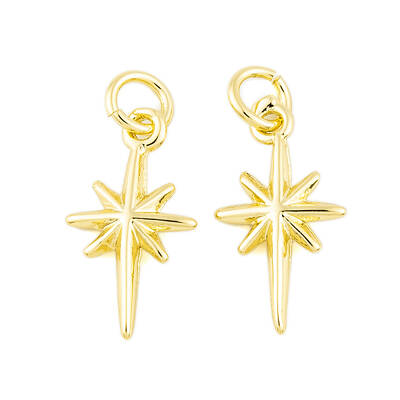 Rack Plating Brass Pendants