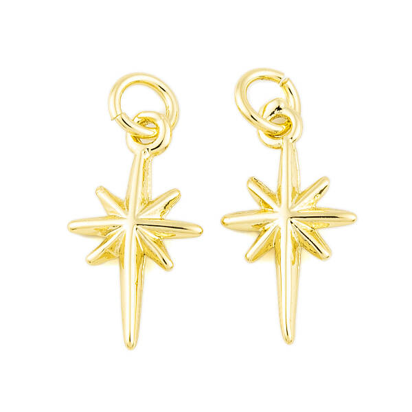 Rack Plating Brass Pendants