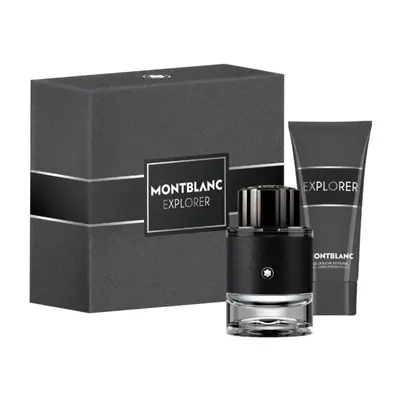 Set Montblanc: Explorer Eau De Parfum Per Uomo 60 ml + Explorer Gel Doccia Per Tutti i Tipi di Pelle 100 ml